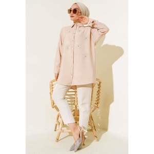 Chemise d'écorce d'arbre détaillée en pierre Latte - Product Image 1