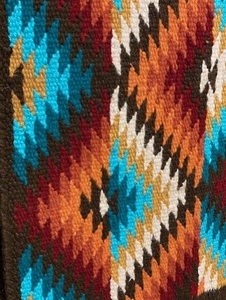 ผ้าห่มอานม้าแบบตะวันตกที่เต็มไปด้วยขนสัตว์ทอมืออาชีพหลากสีออกแบบมาสำหรับงานขี่ม้าและสั่งซื้อจำนวนมากสำหรับผู้ขับขี่ - Product Image 2