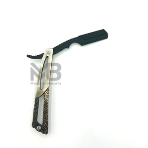 Nouveau rasoir de rasage manuel professionnel en acier inoxydable avec un design unique pour l'épilation-Taux d'usine en gros - Product Image 5