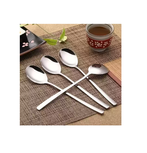 Vajilla de acero de aspecto lujoso para el hogar y el hotel Material de cuchara para servir cucharas de diseñador de uso diario tamaño personalizado - Product Image 6