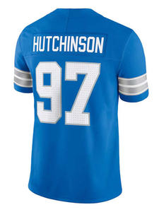 Camiseta de fútbol americano auténtica Textura suave Paneles fuertes Cortados Ideal para fanáticos de equipos o camiseta de fútbol americano competitiva - Product Image 6