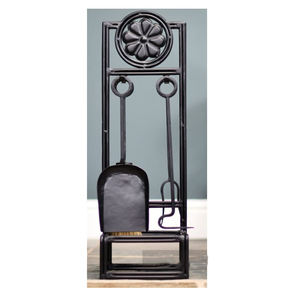 Customized <b>Fire</b> <b>Tool</b> Set Fireplace Handmade Classic Vintage Metal Iron Material Fireplace Decorative Stylish <b>Tools</b> - Product Image 2