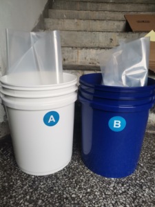 Trung Quốc nhà sản xuất khuôn làm hai thành phần cao su Silicone lỏng cho bê tông thạch cao xi măng làm khuôn - Product Image 4