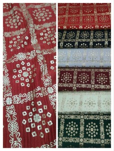 Tejido de punto con volantes de alta calidad de primera calidad, mezcla de LICRA de poliéster, resistente a la contracción antiestática, proveedor de textiles duraderos estirables - Product Image 3