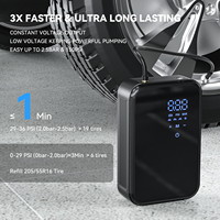 12V Portable Car Battery Jump Starter with Air Pump Digital Tire Inflator 4 in 1 Multi Function Emergency Power Bank