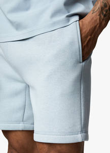 Pantalones cortos de algodón para hombre de verano 2025, Color personalizado de talla grande, estilo informal antiarrugas para entrenamiento, ropa de calle hecha en Pakistán - Product Image 3