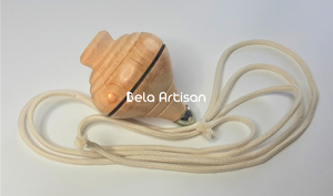 Trompos de Madera Hechos a Mano Juguetes Clásicos para Niños y Adultos al por Mayor - Product Image 2