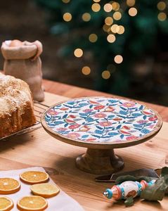 wooden cake <b>stand</b> floral best quality luxury design wedding birthday party antique and modern dessert wholesale made in india - Product Image 2