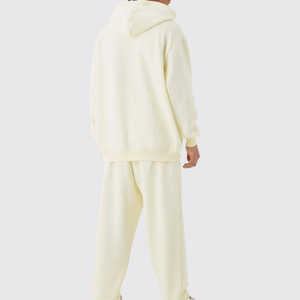 Survêtement imprimé de haute qualité personnalisé 100% coton hommes survêtements décontracté 100% coton survêtement - Product Image 2