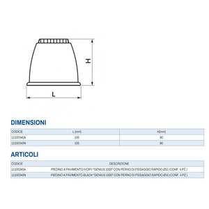 Supports au sol Genius 1000 pour climatiseurs à pompe à chaleur Tecnosystemi, pièces de climatiseur - Product Image 2