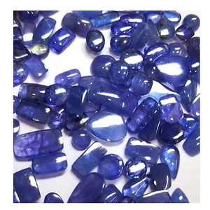 118 pièces de tanzanite naturelle 7mm à 17mm taille libre ovale poire Rectangle Cabochon 306 cts lot Iroc ventes cabine de pierres précieuses en vrac - Product Image 3