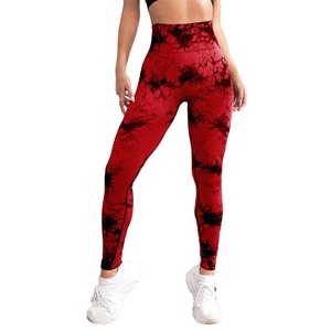 High Waist Yoga <b>Leggings</b> <b>Pockets</b> Tummy Control Gym Tights for Running Pants Fitness <b>Workout</b> Spandex/Nylon Quick Dry - Product Image 1