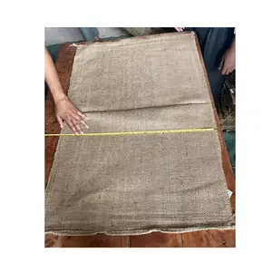 High Quality 100% Natural Jute Eco Friendly Wholesale Price Jute Sack Bag Industrial Jute Gunny Bag From Bangladesh