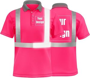 OEM Wholesale Casual Solid Jersey 100% Cotton <b>Hi</b> <b>Vis</b> Reflective Safety for <b>T</b>-<b>Shirt</b> for Men Custom Logo Short Sleeve Quick Dry - Product Image 5