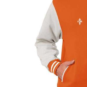 Nouveau Top 100% Polyester Respirant Col Côtelé Varsity Jacket Nouveau Top Vente Logo Personnalisé Veste D'hiver par ATLANTIC - Product Image 6