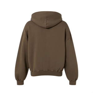 Sweat à capuche zippé léger pour hommes avec tenues décontractées en coton de haute qualité et sports de plein air coupe décontractée confort quotidien en hiver - Product Image 2