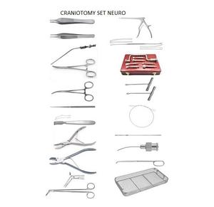 Ensemble de chirurgie de craniotomie neurologique, plateau neurologique - Product Image 1