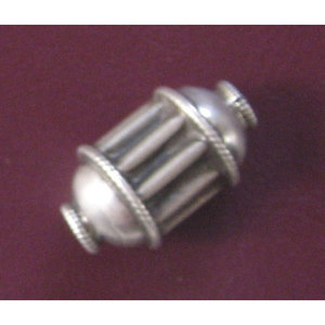 ลูกปัดโลหะเงินเปล่าสำหรับเครื่องประดับหลากหลายประเภท - Product Image 1