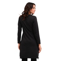 Ensemble Sport Décontracté pour Femme Musulmane : Tunique Longue et Pantalon, 100% Polyester Brodée, Tenue Modeste