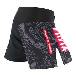 Meilleure vente MMA Shorts Polyester Made MMA Shorts Concevez votre propre logo Hommes MMA Shorts du Pakistan - Product Image 2