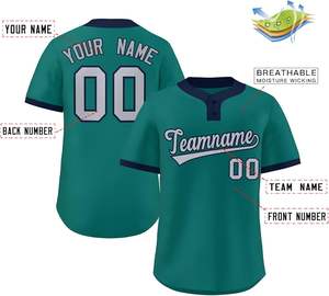 Maillot de softball à 2 boutons - Product Image 2