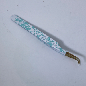 Pinzas de Acero Inoxidable Japonés de Alta Calidad, Punta Lisa Antiestática de 45 Grados, Pinzas para Extensión de Pestañas Postizas - Product Image 5