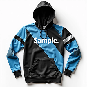 Sudadera con Capucha para Hombre, Duradera, Estilo Urbano, Sublimada, Personalizada, 100% Poliéster, Tejido Básico Mezclado con Algodón - Product Image 5