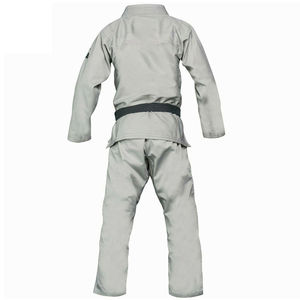 Conjuntos de Uniformes de Judo Transpirables por Delante, 100% Algodón, Duraderos, Ligeros, Cómodos, Uniformes de Entrenamiento Resistentes al Encogimiento, Personalizables - Product Image 4