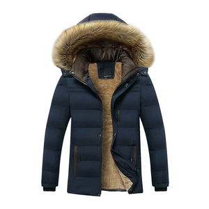 Chaqueta acolchada con estampado personalizado de la mejor calidad para hombre, abrigo de invierno a la moda, cuello levantado, tela de lona transpirable, el mejor diseño - Product Image 3