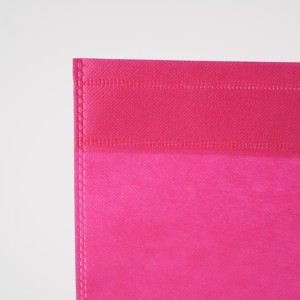 Bolsa de Tela No Tejida de Material PU Premium, Venta al por Mayor, con Asa Troquelada y Cierre |   Bolsas de Compra Ecológicas Personalizables - Product Image 1