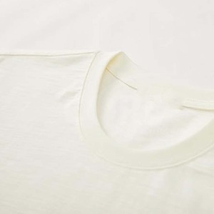 High Quality Solid Color 140gsm Blanks Cotton T Shirt Summer Wear <b>Plain</b> Breathable Round Neck <b>TShirt</b> - Product Image 6