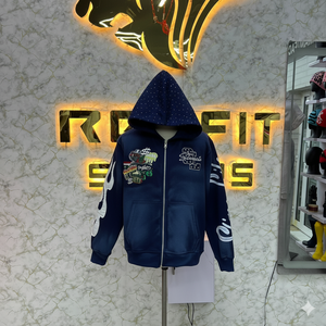 Qualité professionnelle à l'usine, le plus demandé, sweat à capuche à fermeture éclair, imprimé, fabriqué en usine, sweats à capuche à bas prix pour hommes - Product Image 5