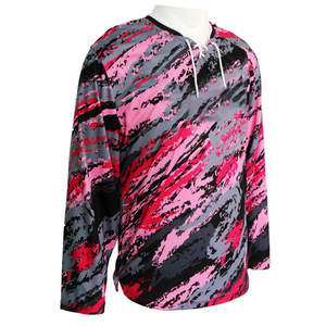 Votre propre conception 2024 maillot de hockey sur glace confortable et personnalisé Concevez votre propre maillot de hockey sur glace personnalisé - Product Image 4