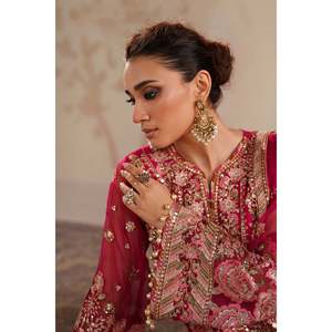 Elegant Embroidered Chiffon Mother of Bride <b>Dress</b> SF-4363 - Product Image 4