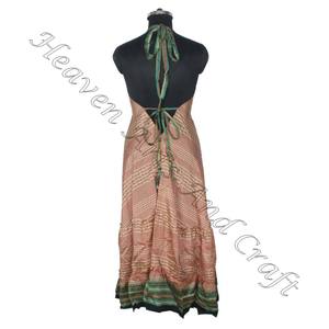 SD016 indien pakistanais coton Saree/Shari/Shari Hippy Boho Style moderne nouvelle robe en soie Vintage avec Style indien moderne - Product Image 4