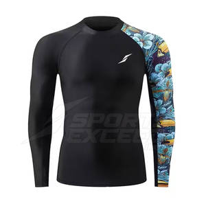 ชุดป้องกันผดผื่น MMA แบบสปอร์ตชุดป้องกันผื่นคันผ้าโพลีเอสเตอร์ MMA - Product Image 1