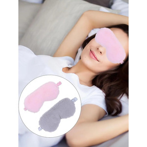 Masque de sommeil pour la détente - Masque oculaire ajustable pour la respiration - Couleurs assorties - Product Image 3