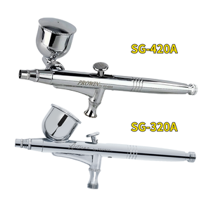 Pistolet de pulvérisation de stylo de machine de maquillage d'aérographe de barbier avec la tasse latérale 7 cc ml - Product Image 5