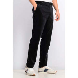 Pantaloni Slim Fit in Velluto Nero da Uomo INC International Concepts, Casual, Vita Media, con Cerniera, Antipiega, Impermeabili, Taglia XL, per l'Estate - Product Image 3