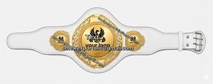 Ceinture de championnat personnalisée en PU écologique pour la boxe, le MMA et la compétition de Taekwondo - Design taille basse avec doublure - Product Image 3