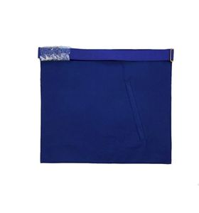 Delantal Masónico Bordado para Past Master, de Cuero Duradero, Forma Cuadrada, Bordado Dorado, Punto de Cruz y Bordado a Mano - Product Image 2