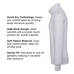 Sudadera de gran tamaño personalizada, forro polar de cuello alto de secado rápido, acogedora y opciones de marca personalizadas para todo tipo de clima, perfecta para mujeres - Product Image 5