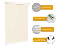 STARDECO – stores roulants en Polyester à télécommande électrique automatique, stores motorisés, stores roulants Wifi pour fenêtre