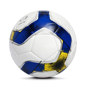 Ballon de football de taille officielle 5, cousu à la machine, de haute qualité, durable, en PVC, PU, TPU, tailles personnalisées disponibles - Product Image 3