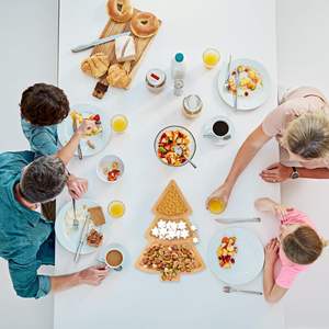 Planche de charcuterie en forme d'arbre de Noël, plateau de service apéritif en bois Arbre de Noël Assiette à sushi Assiette à dessert de vacances Noël - Product Image 2