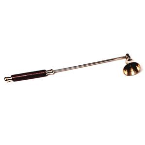 Apagavelas de Metal Hecho a Mano con Mango de Madera, Impresión Tipográfica, Coleccionable para Decoración del Hogar, Regalo de Navidad - Product Image 3