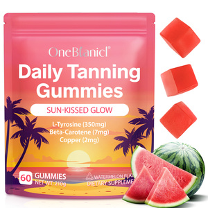 Gomitas Bronceadoras OneBtanicl, Soporte para una Piel Bronceada con el Sol, Potenciador de Bronceado Interior y Exterior, Suplemento de Belleza para un Bronceado Natural - Product Image 2