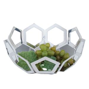 Accessoires de maison au design classique panier de fruits en argenterie de qualité exclusive pour la corbeille de fruits de vente chaude à prix compétitif - Product Image 1