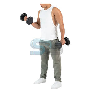 Gran oferta, pantalones lavados oscuros para hombre, pantalones de chándal acampanados de gran tamaño con logotipo, cintura elástica, estilo de calle para la temporada de invierno - Product Image 6