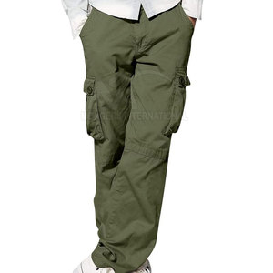 Wholesale Lightweight High Waist <b>Winter</b> Men's Casual Sportswear <b>Trouser</b> New Design Straight Pattern 100% Cotton Eco-Friendly - Product Image 2